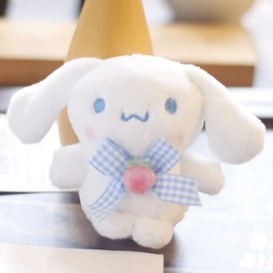 NEW Cinnamoroll Sanrio Plush Keychain Toy Cartoon Student Backpack Doll Gift