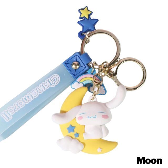 Sanrio Cinnamoroll 3D Figure Keychain Travling in Space Series CinnamonRoll Gift